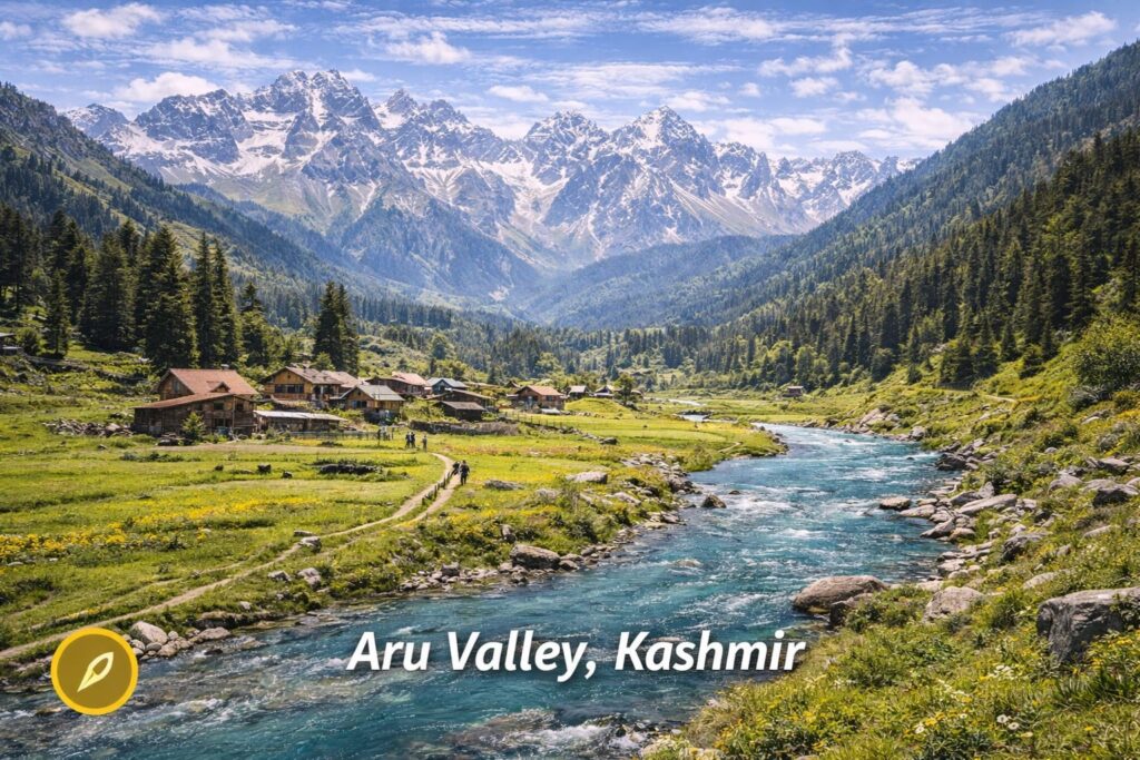 best tourist places in pahalgam , kashmir