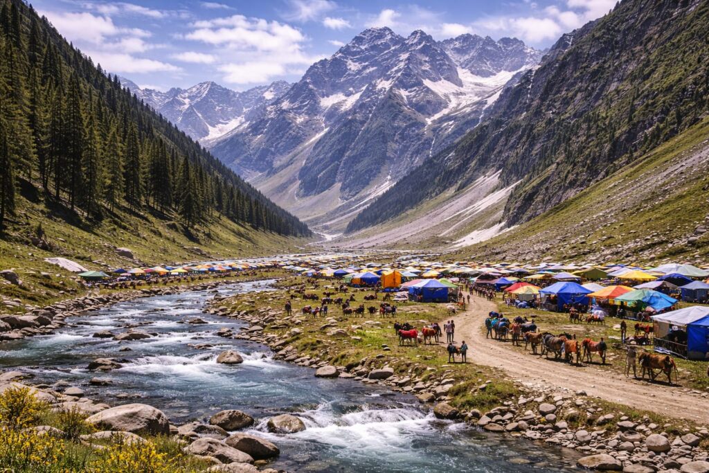 places to visit in sonamarg kashmir, india