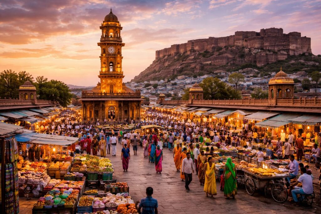 Ghanta Ghar & Sardar Market