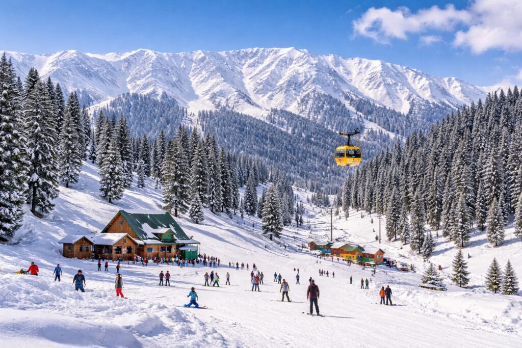 The Gulmarg snow king of Kashmir