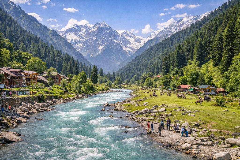 Pahalgam Nature beauty of kashmir