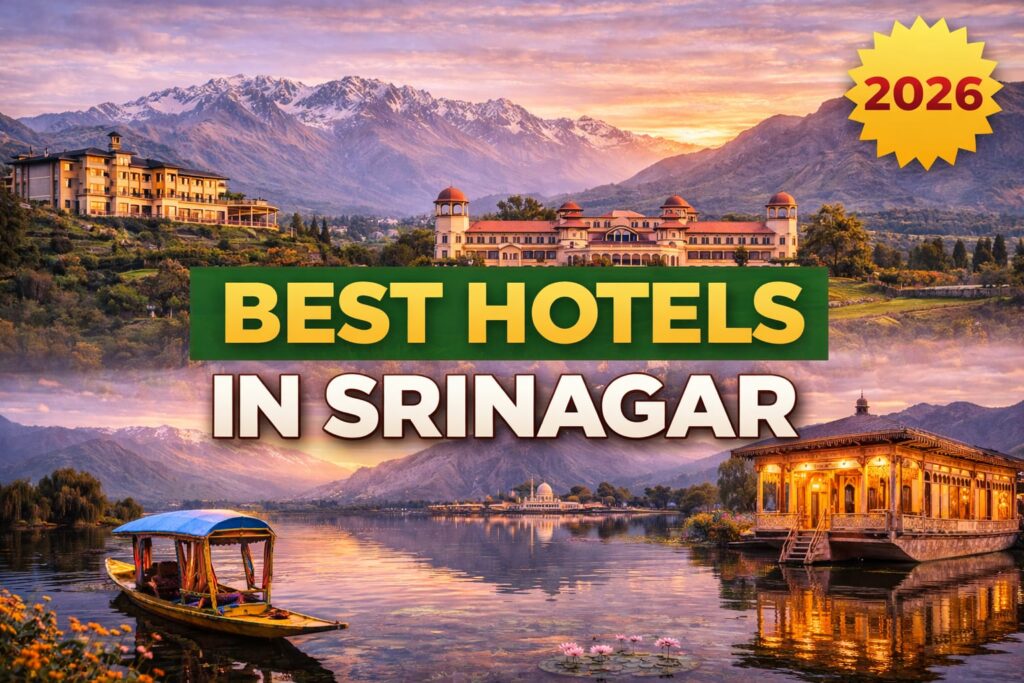 srinagar stay places