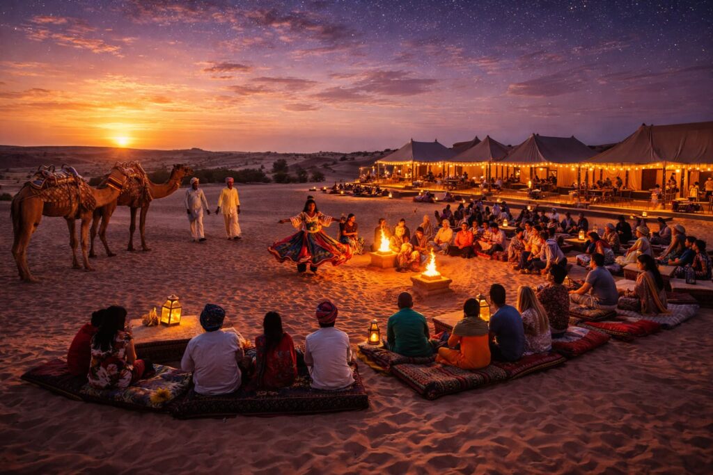 Desert Safari & Cultural Night Camp (Near Jodhpur)