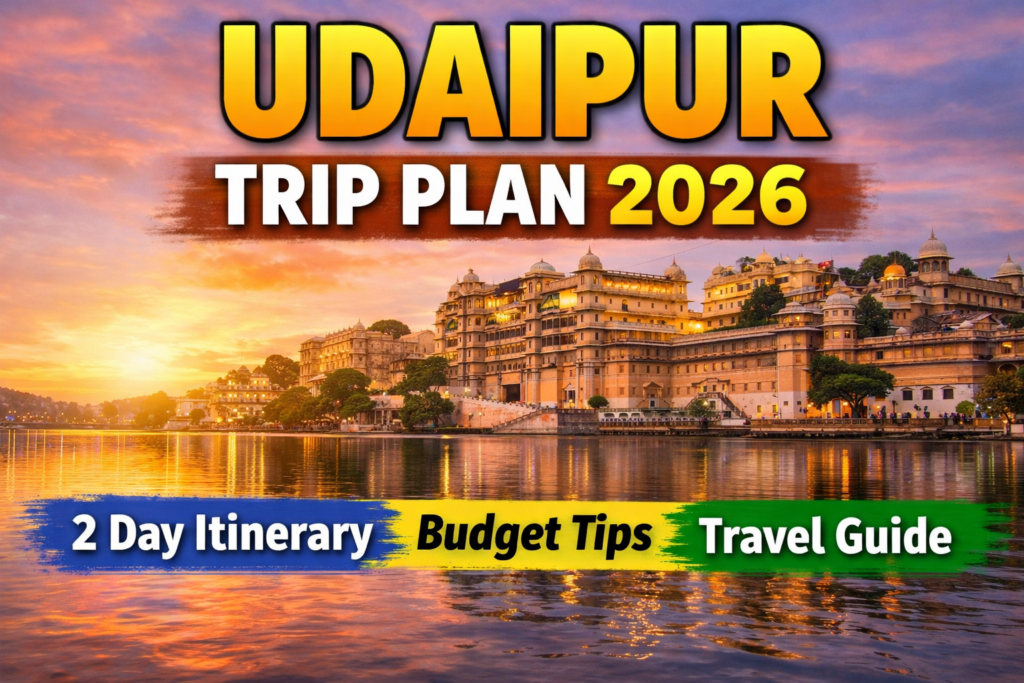udaipur trip cost