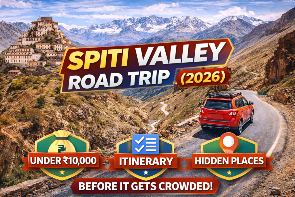 spiti valley road trip